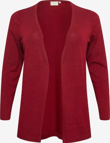 KAFFE CURVE Strickjacke 'Farsia' in Rot: predná strana