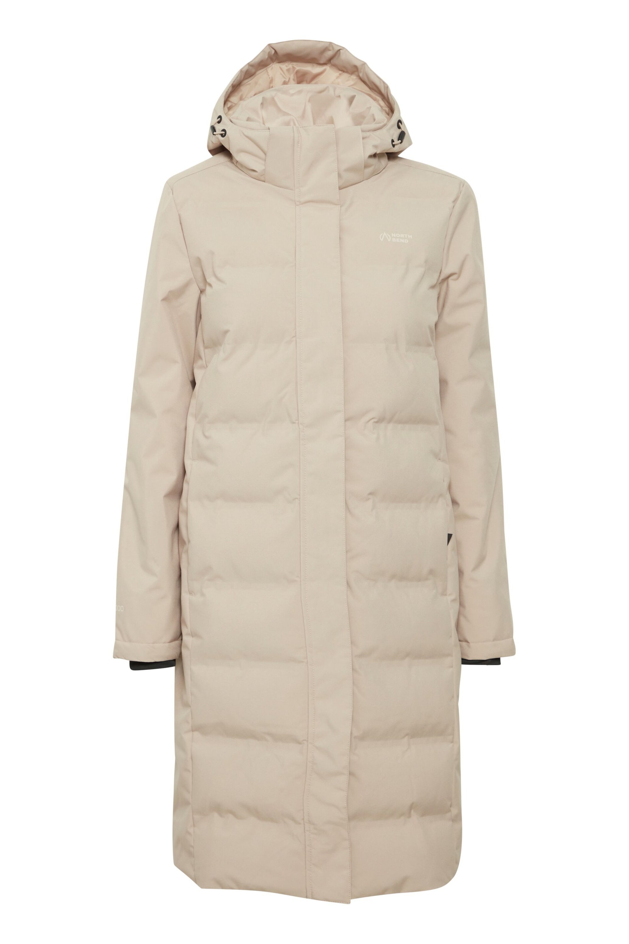 North Bend Outdoor coat 'Marta' in Beige: front