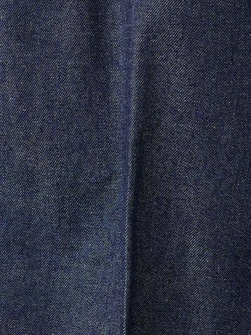 Largi Pantaloni cu dungă 'CARLA' de la MANGO pe albastru