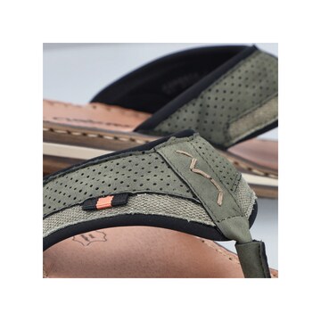 Tongs '21084' Rieker en vert