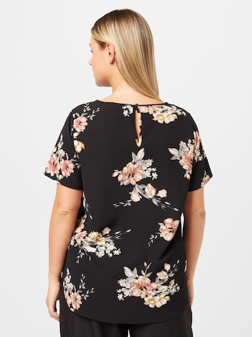 ONLY Carmakoma - Blusa 'Vica' em preto