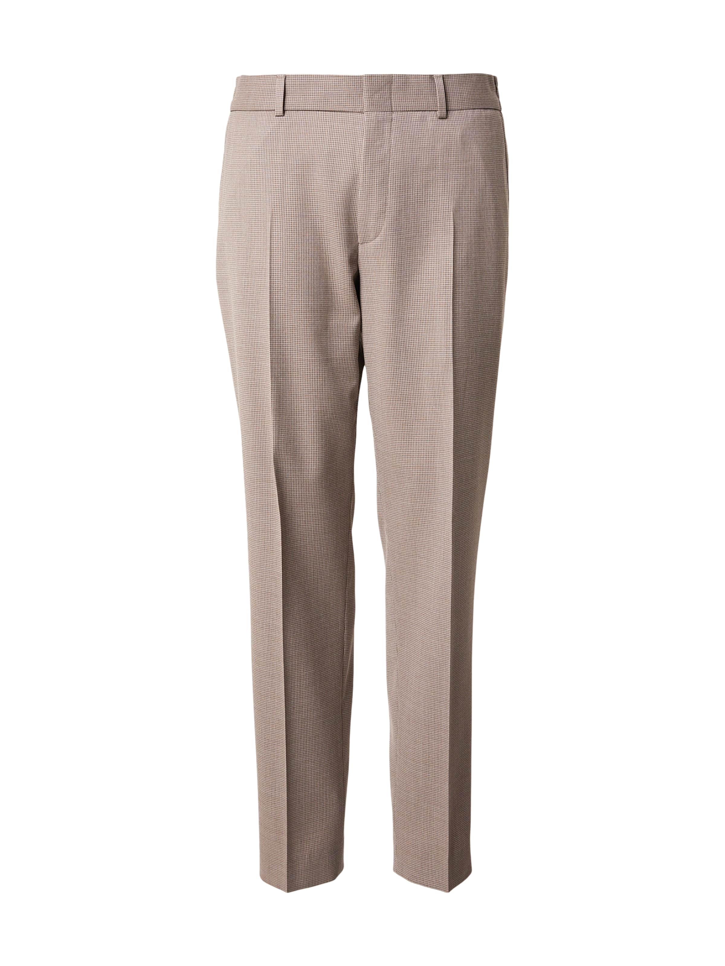 Michael Kors Regular Pantalon in Bruin: voorkant
