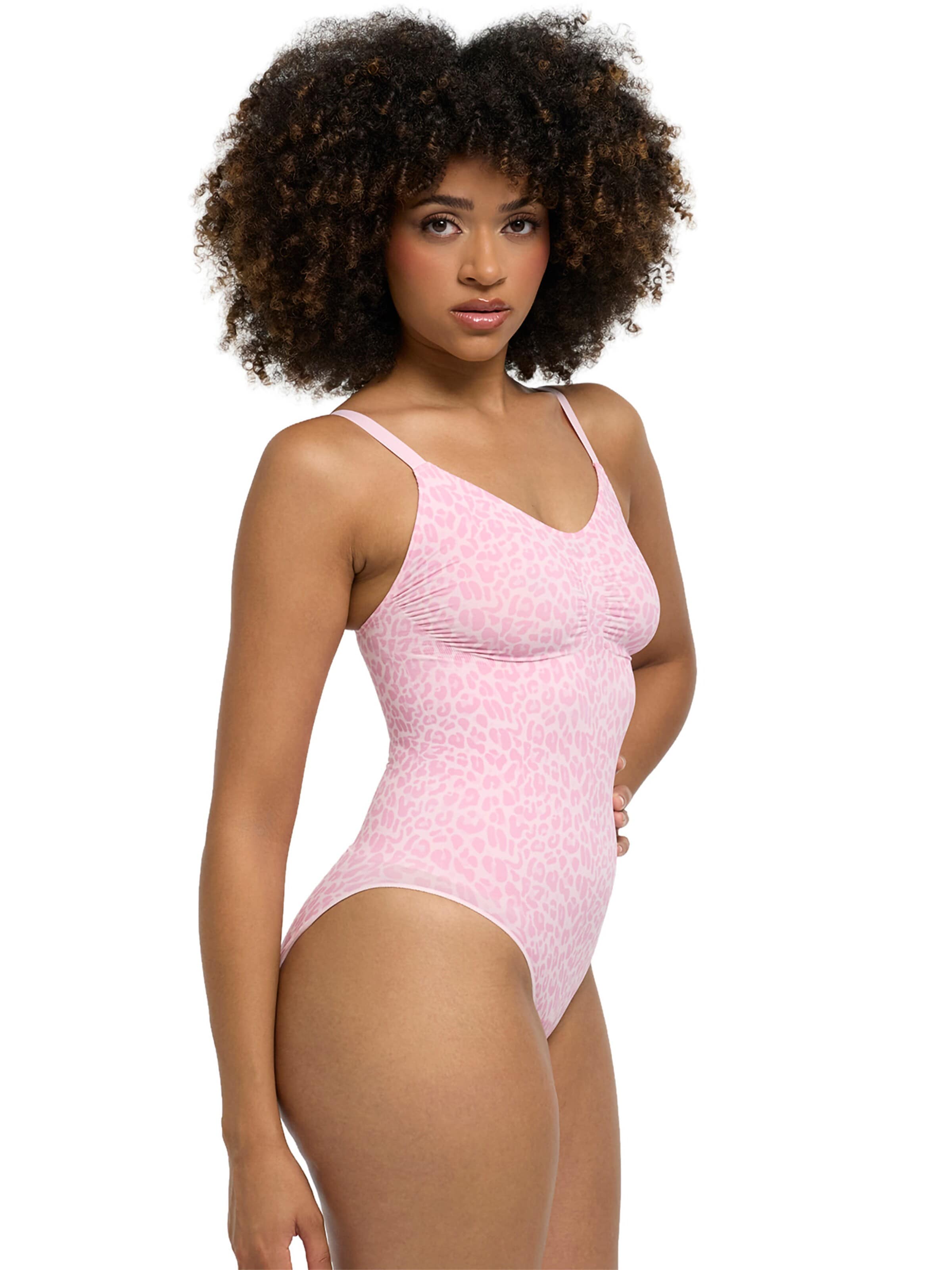 cfab - Body moldeador 'Bodysuit Sculpting Shapewear mit Slip' en rosa