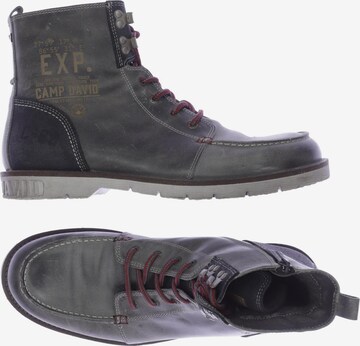 CAMP DAVID Anke & Mid-Calf Boots in 44 in Grey: front