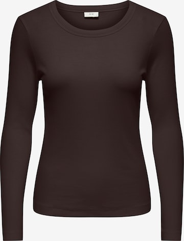 Tricou 'JDYLUCKY' de la JDY pe maro: față