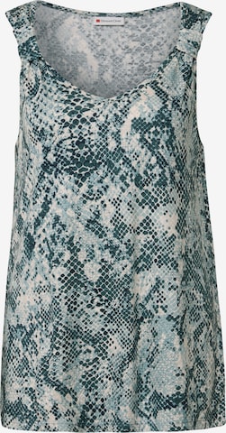 STREET ONE Top in Blauw: voorkant