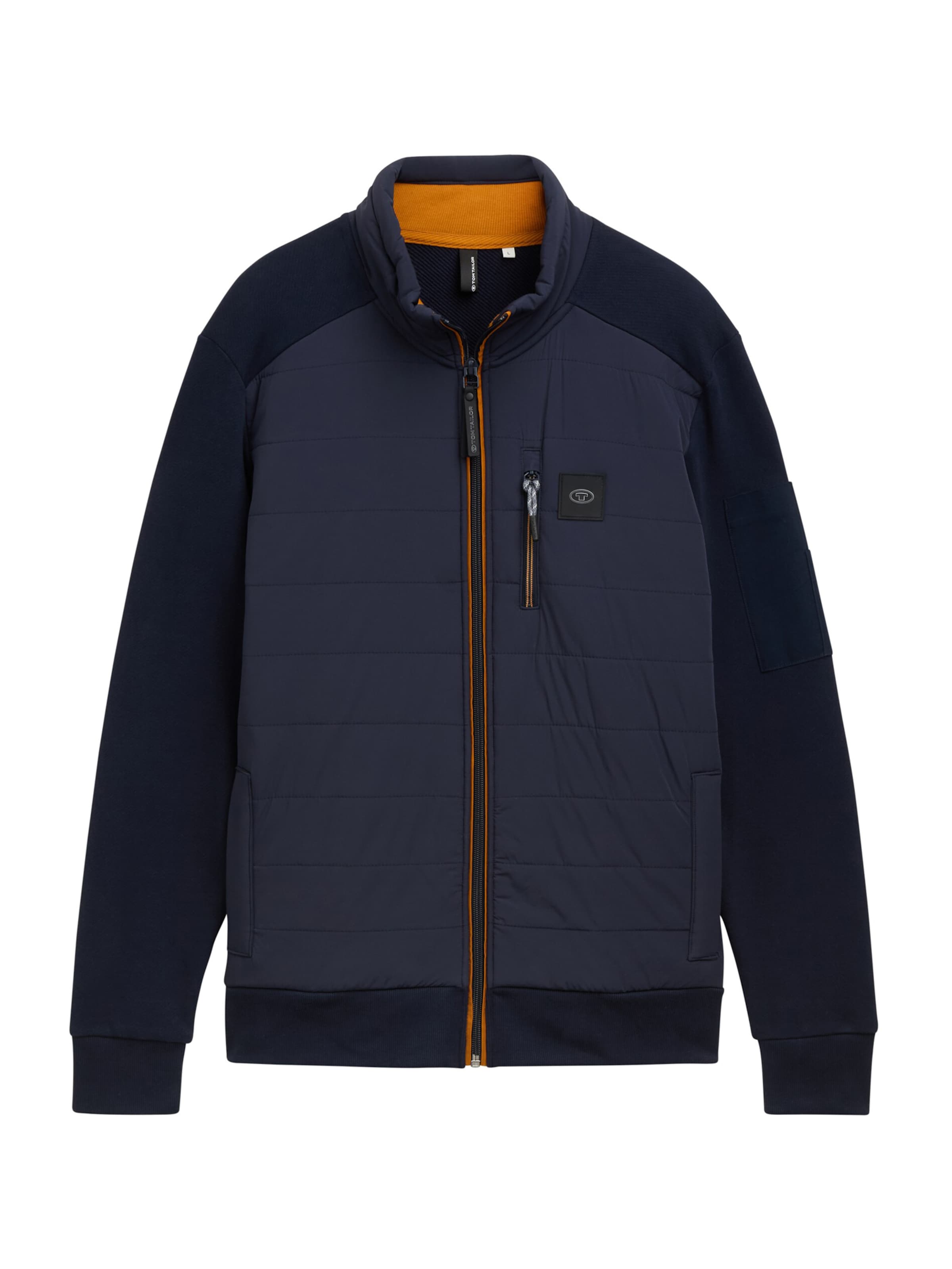 TOM TAILOR Übergangsjacke in marine / dunkelblau, Produktansicht