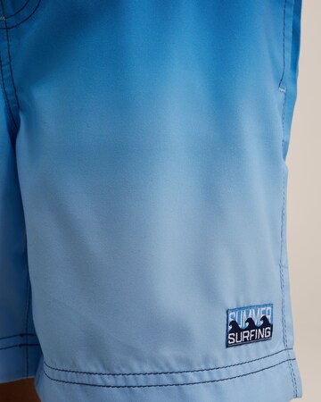 WE Fashion Kopalne hlače | modra barva