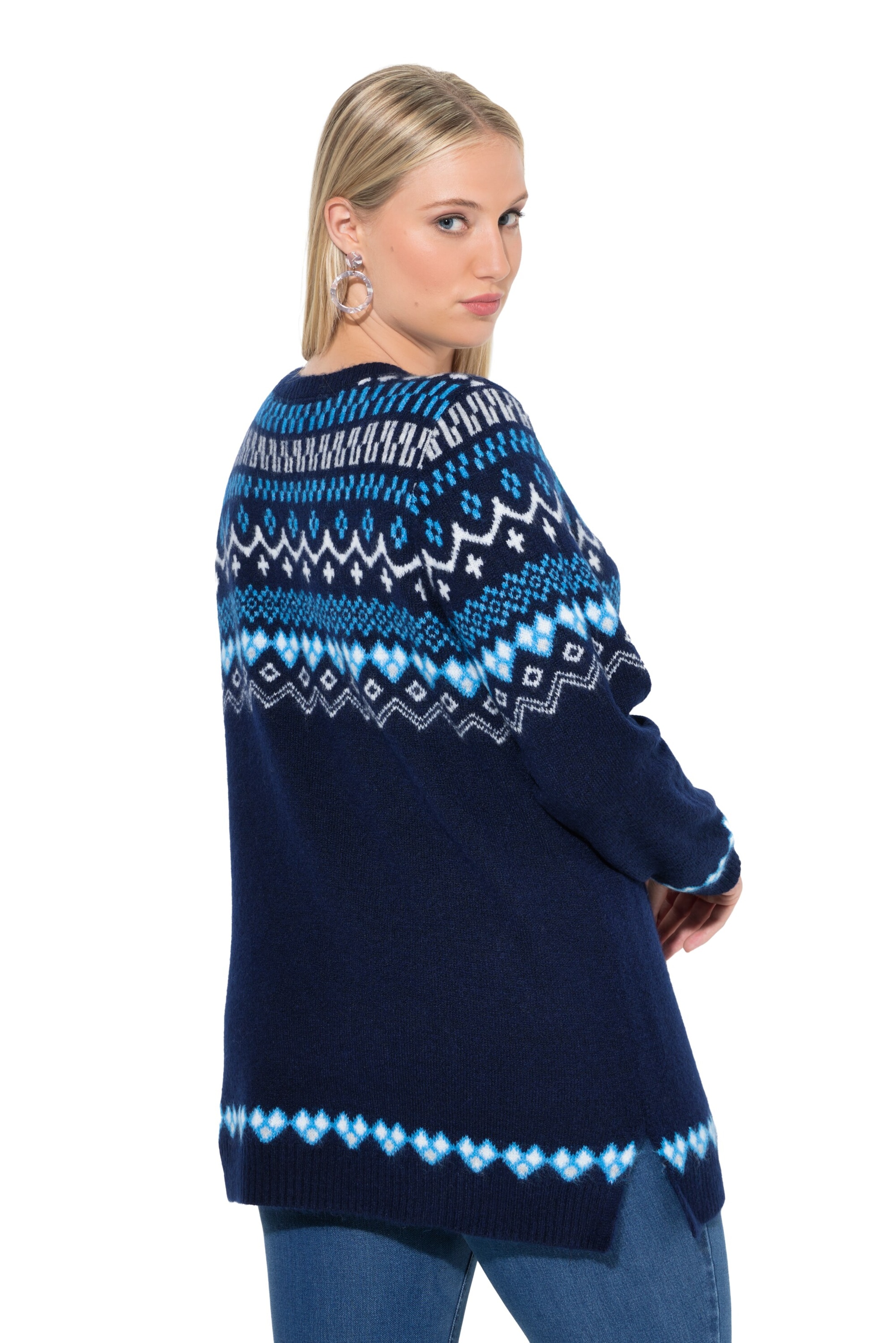 Ulla Popken Trui in Blauw