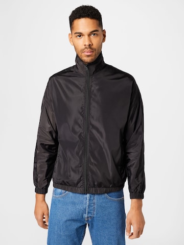 Night Addict Between-Season Jacket in Black: front