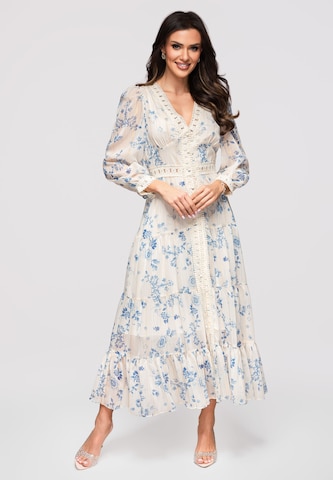 Robe Ombre en beige