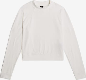 Sweat-shirt G-STAR en blanc : devant