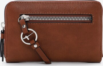 TAMARIS Wallet 'Nele' in Brown: front