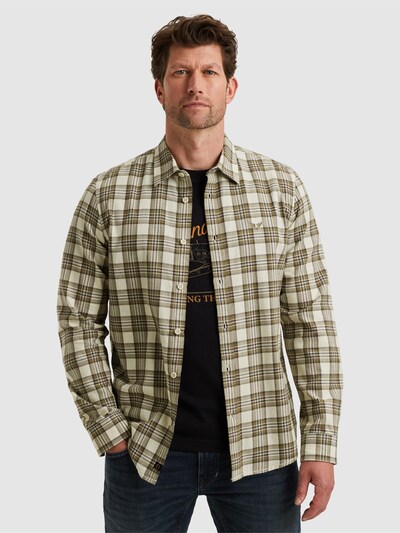 Camicia 'Shirt with check pattern' in L PME Legend di colore beige, Visualizzazione prodotti
