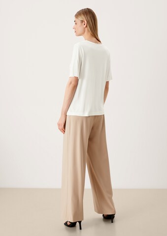 s.Oliver BLACK LABEL T-Shirt in Beige