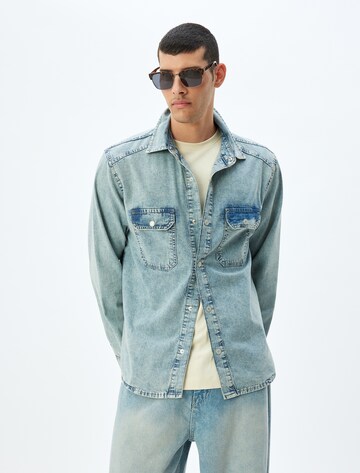 Koton Jacke in Blau: Vorderseite