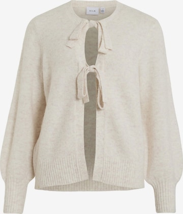 VILA Strickjacke in Beige: Vorderseite