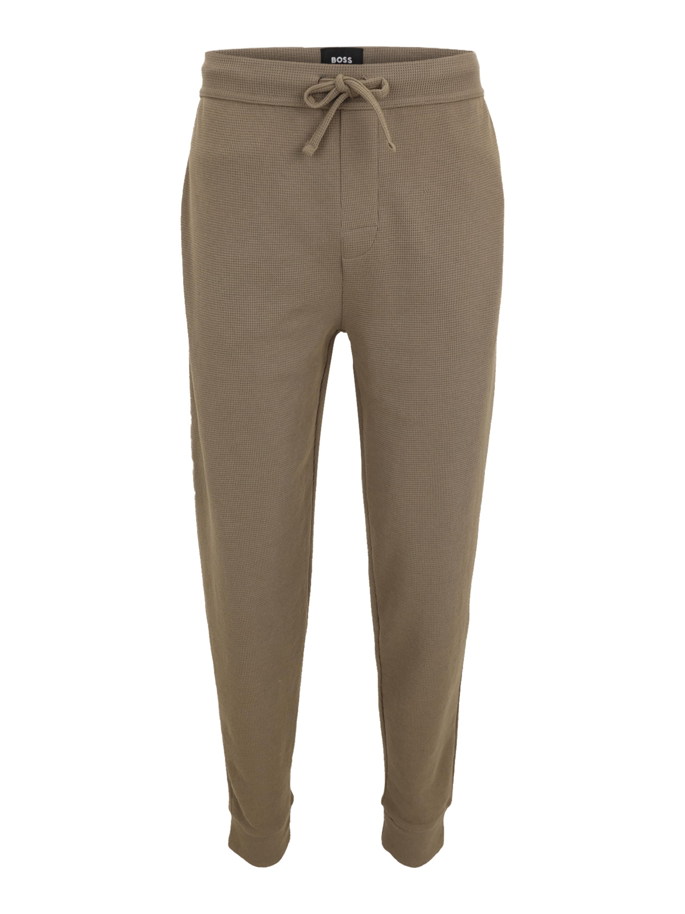 BOSS Pyjamahousut värissä ruskea: etupuoli