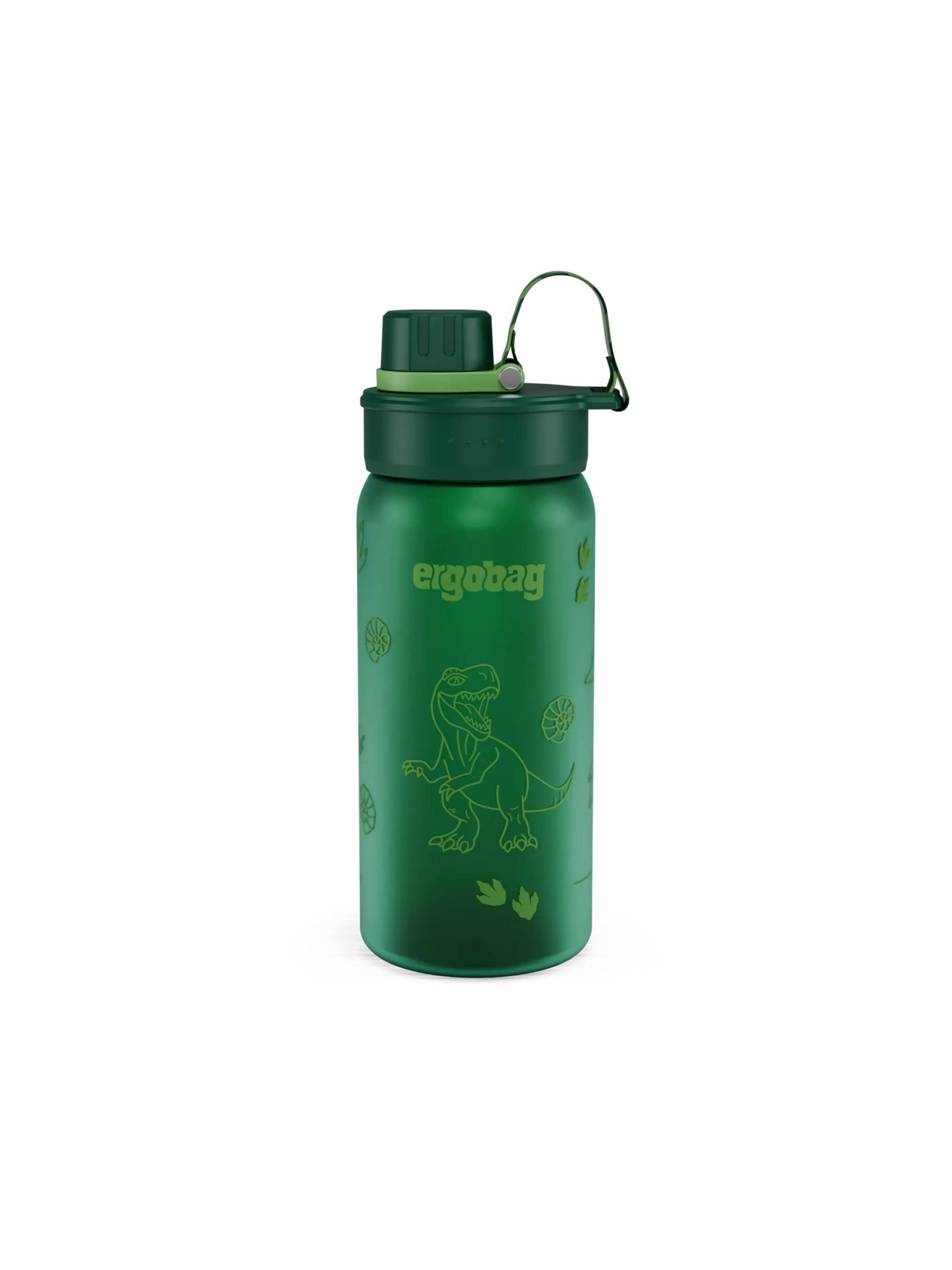 ergobag Drinking Bottle 'Trinkflasche Trinkflasche' in Green: front