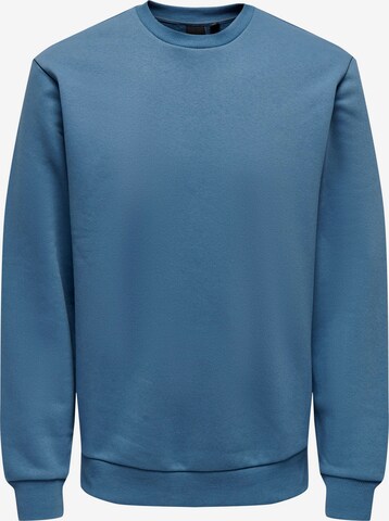 Only & Sons Sweatshirt 'Ceres' in Blau: predná strana