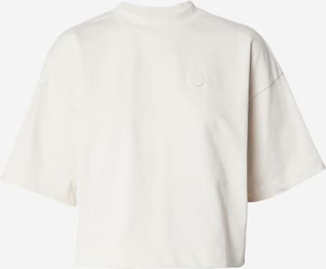 HUGO Μπλουζάκι σε λευκό: μπροστά