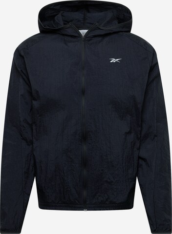 Reebok Sportjacke in Schwarz: predná strana