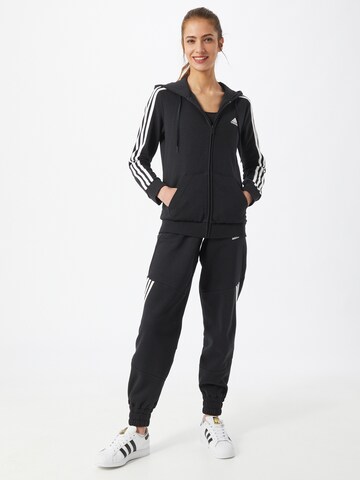 ADIDAS PERFORMANCE Sportsweatjacke 'Essentials' in Schwarz