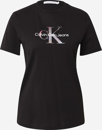 Calvin Klein Jeans T-shirt i turkos / mauve / rosa / svart, Produktvy