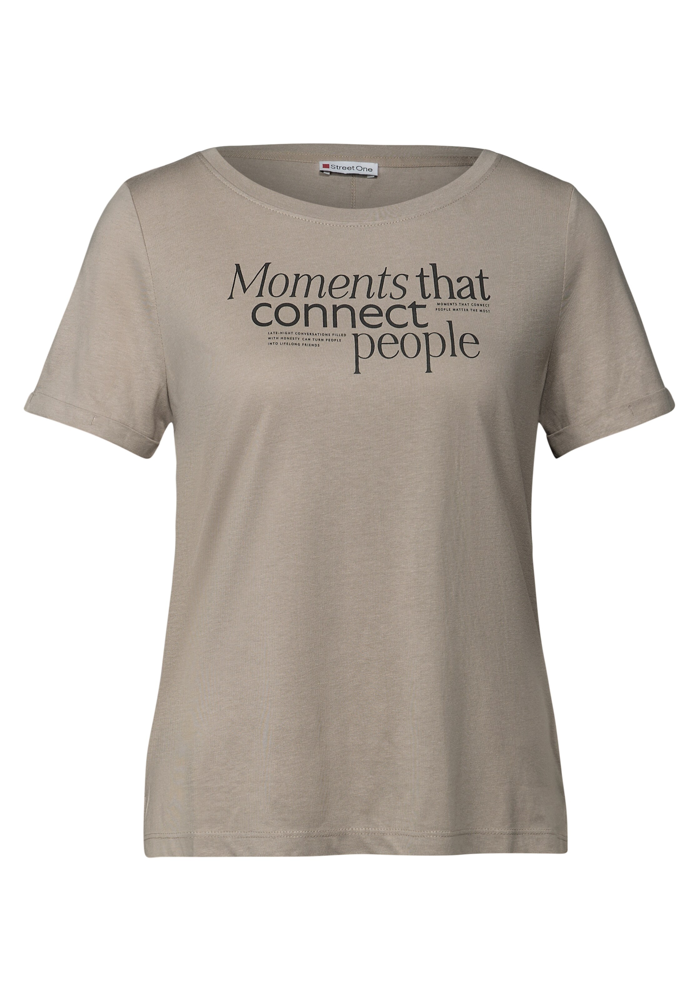 STREET ONE Shirt in Beige: front