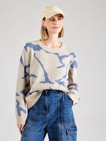 VILA Sweater in Beige: front