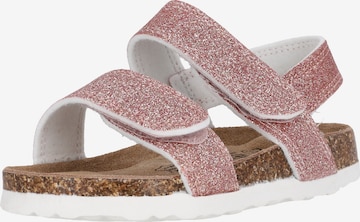 ZigZag Sandals & Slippers in Pink: front