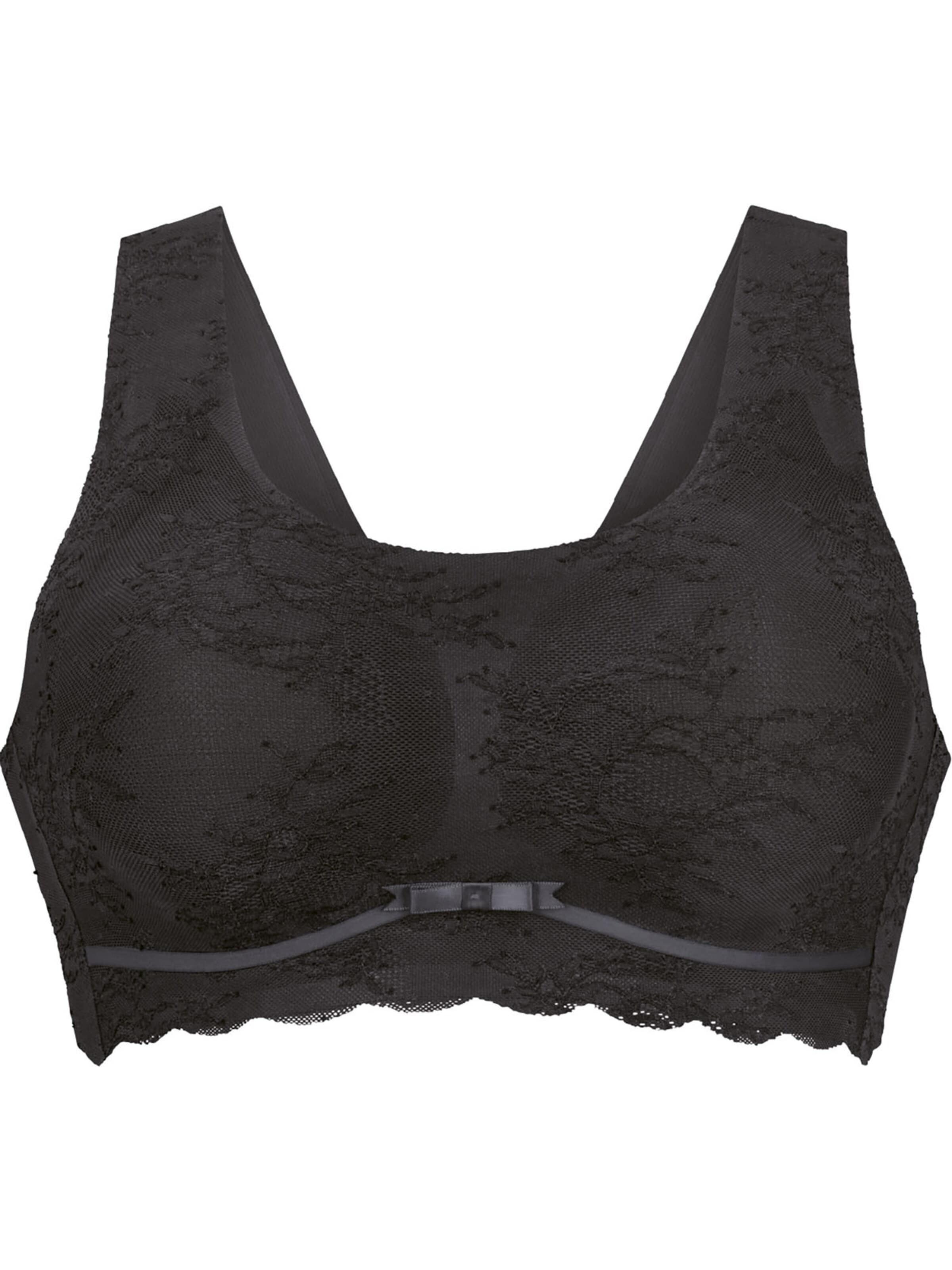 ANITA Mieder 'Essentials Lace'‌‌‌ in Grau: Vorderseite