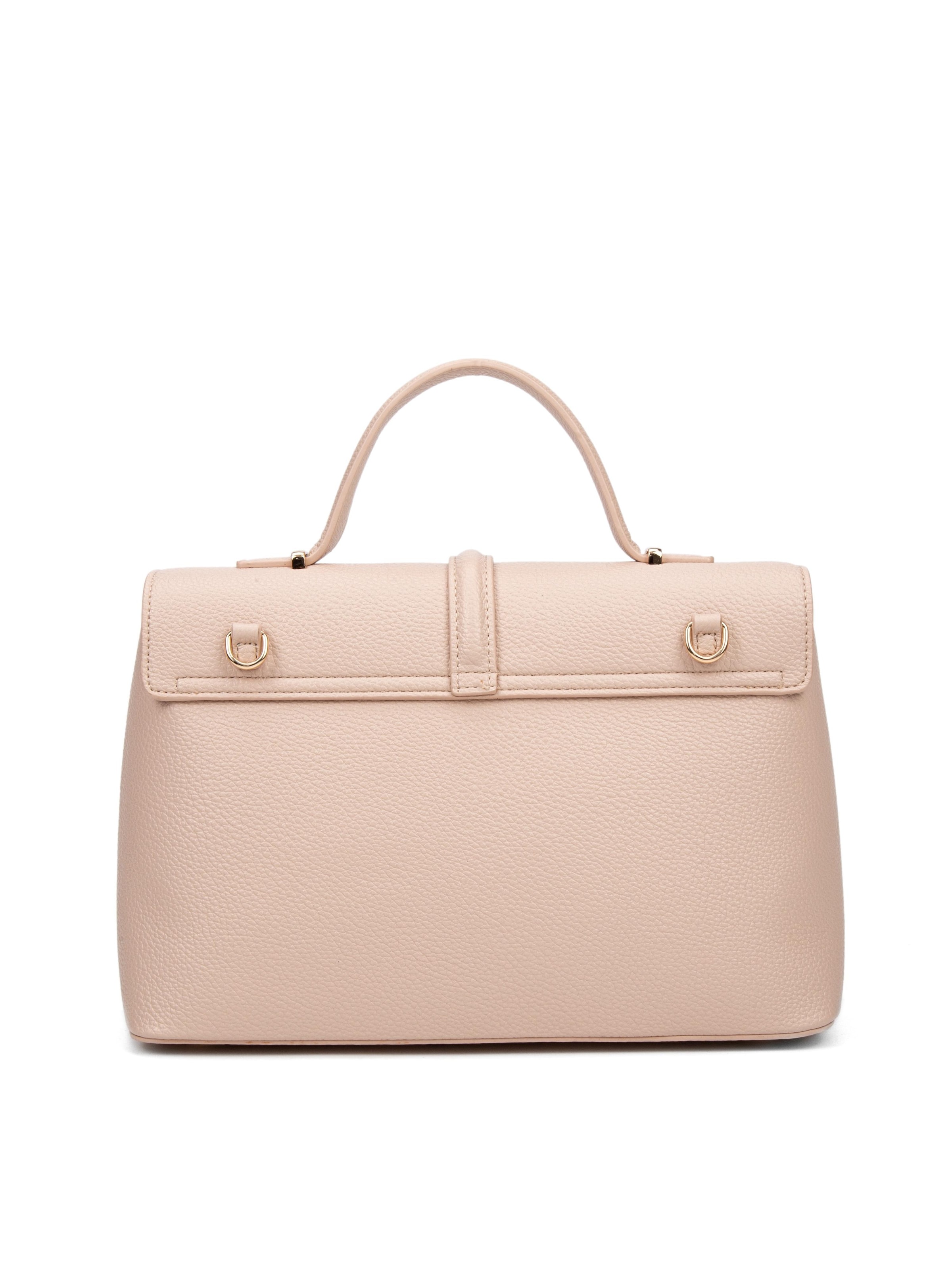 Borsa a mano 'Borsa a Mano Donna Pelle Vegana PU con Girello e Tracolla Rimovibile' di Diana&Co. in rosa