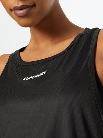 Superdry Sports Top 'Train Active' in Black