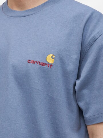 Carhartt WIP Póló 'American Script' - kék