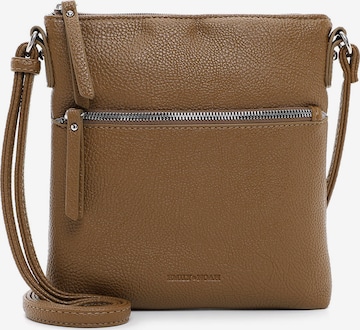 Emily & Noah Schoudertas ' Emma ' in Bruin: voorkant