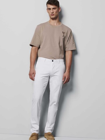 MEYER Regular Chino Pants in White