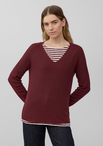 Pull-over s.Oliver en rouge : devant