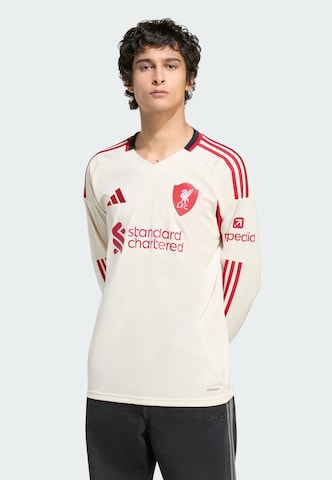 ADIDAS PERFORMANCE Tricot 'Liverpool FC 25/26' in Wit: voorkant