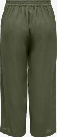 Wide Leg Pantalon à pince 'Nova' ONLY en vert