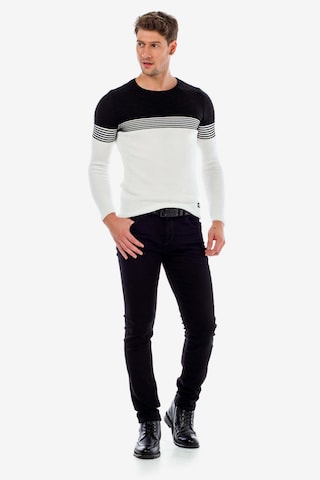 CIPO & BAXX Regular Jeans 'CD319A' in Zwart