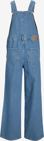 JJXX Szeroka nogawka Ogrodniczki jeansowe 'Lean' w kolorze niebieski