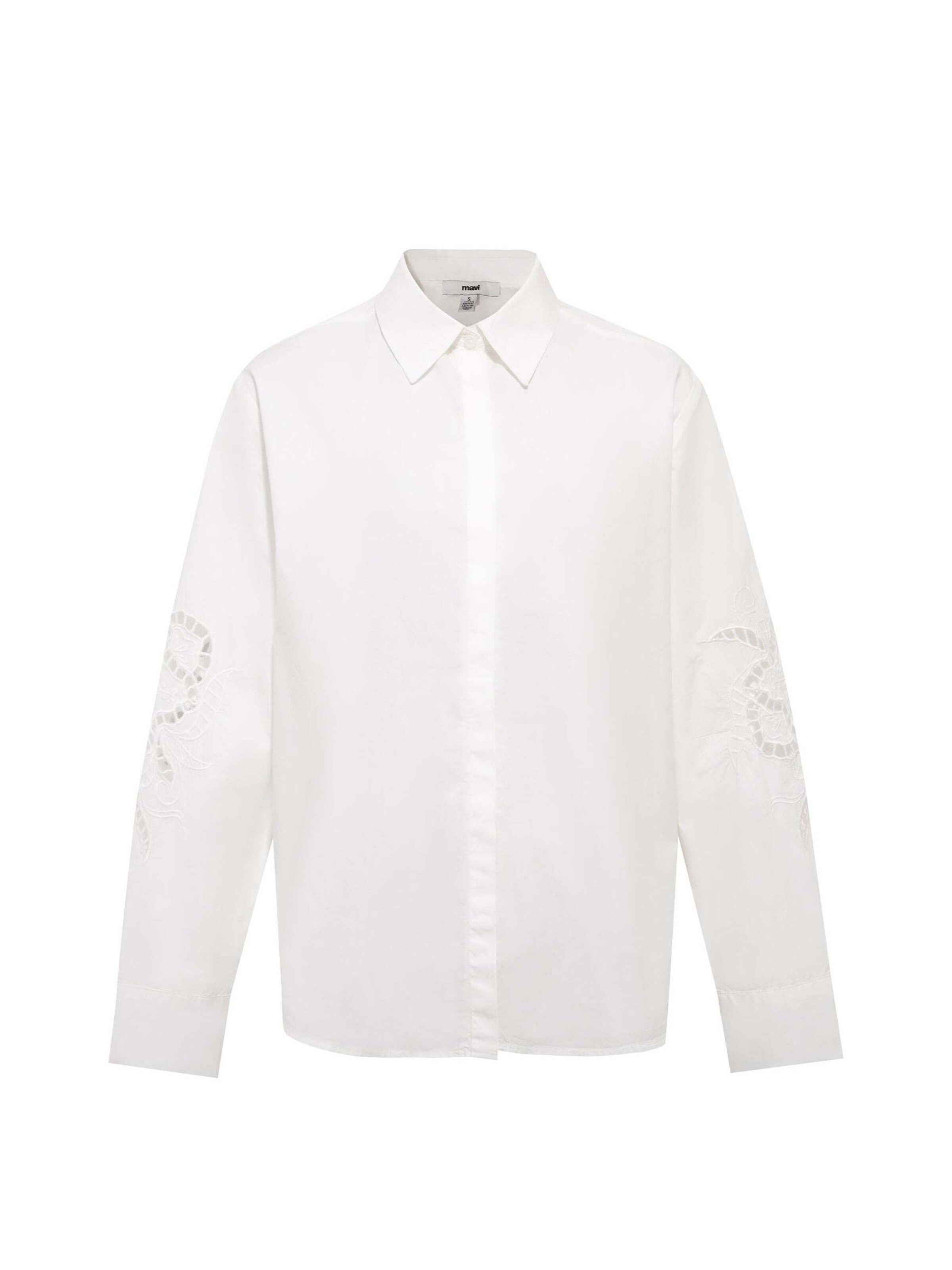 Mavi Bluse ' in Weiß
