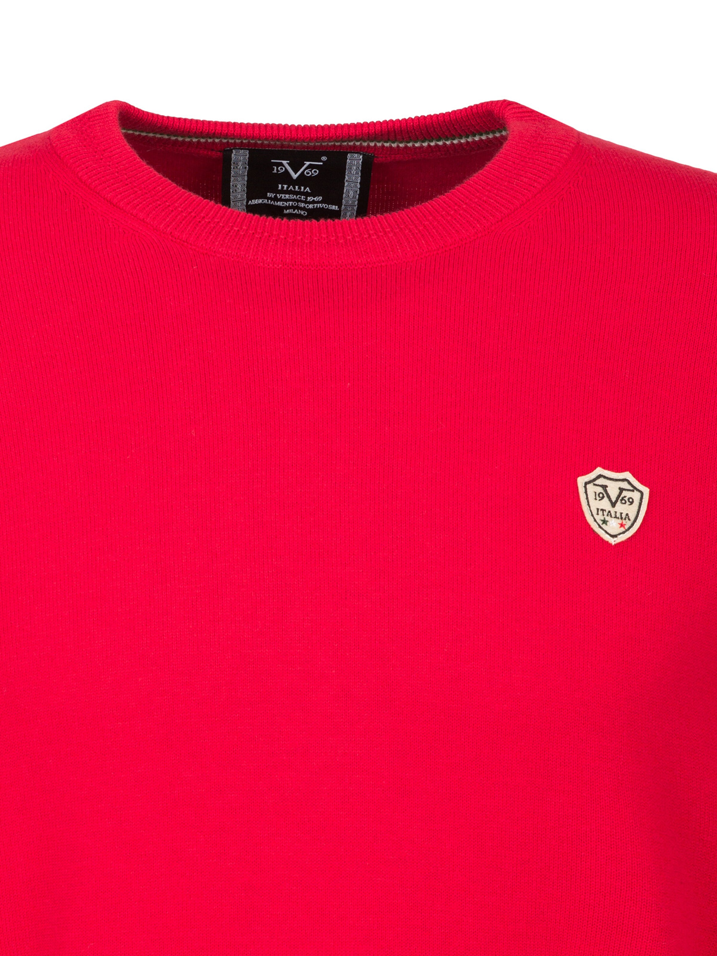 Pull-over 'Tino' 19V69 ITALIA en rouge