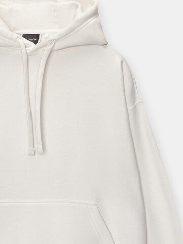 Pull&Bear Sweatshirt i vit