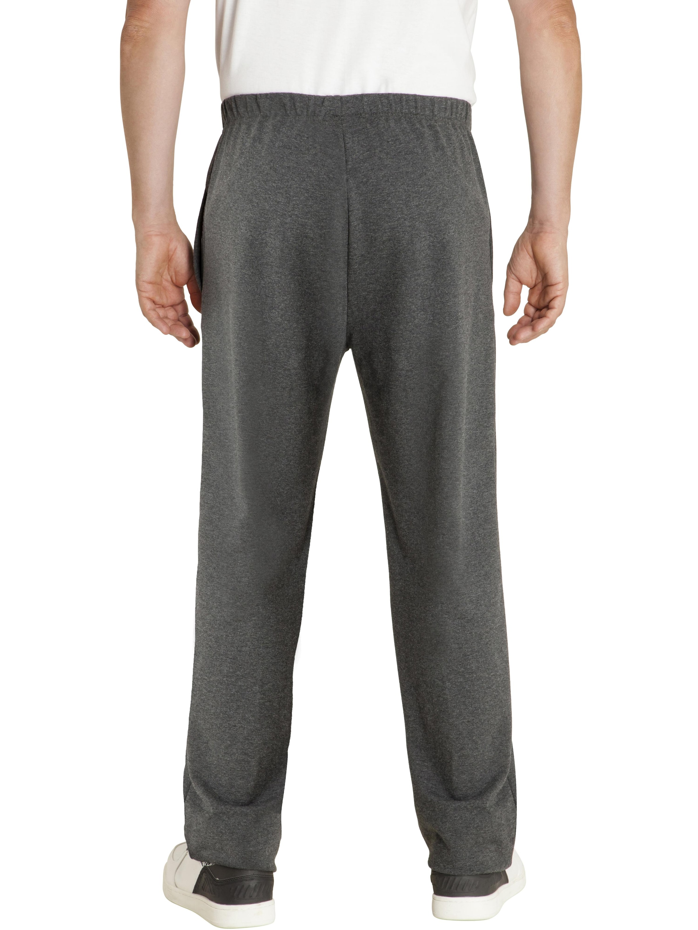 HAJO Regular Pleated Pants in Grey