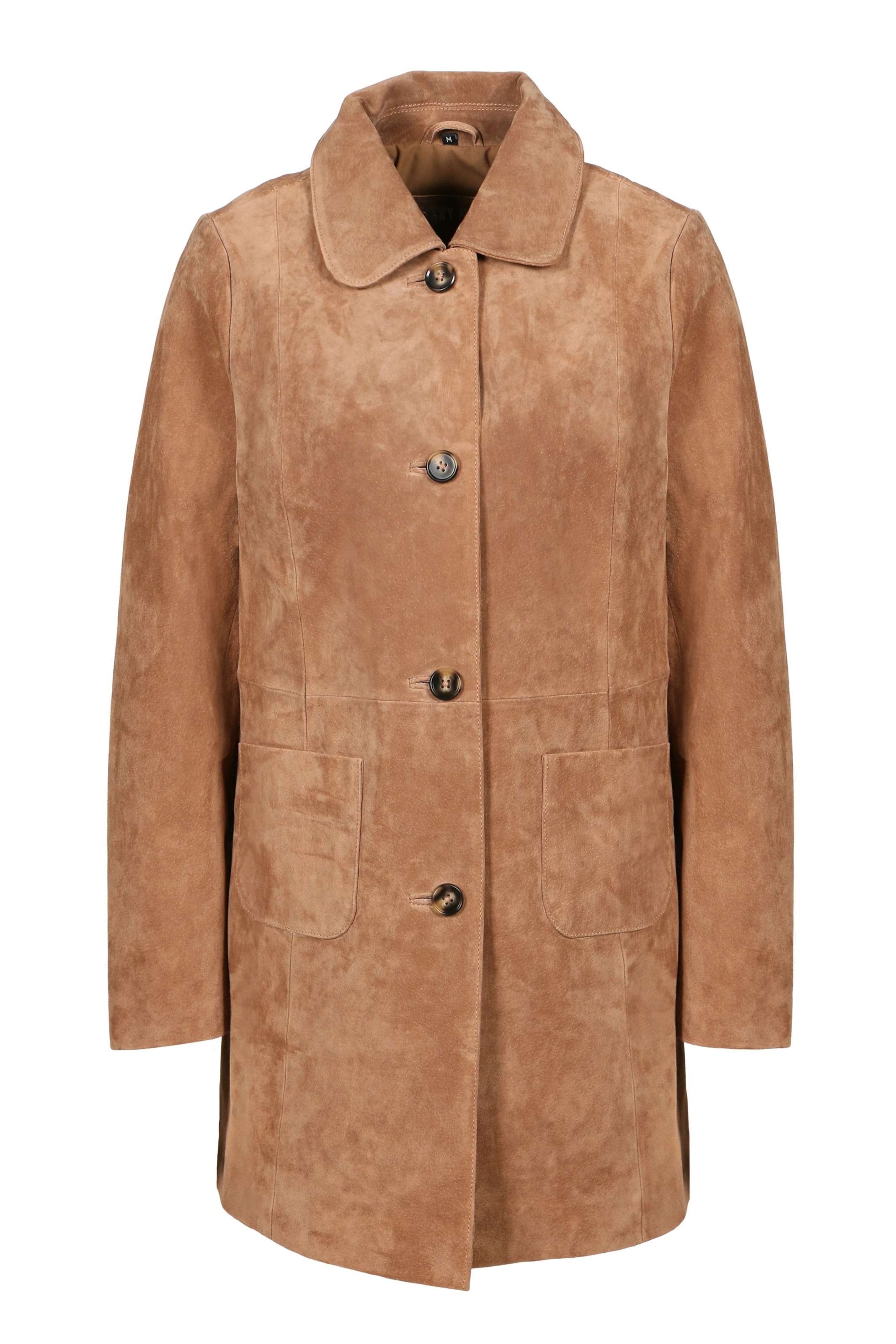 Palton de primăvară-toamnă ' Lederjacke ' de la FREAKY NATION pe maro: față