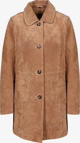 ruda FREAKY NATION Demisezoninis paltas ' Lederjacke ': priekis