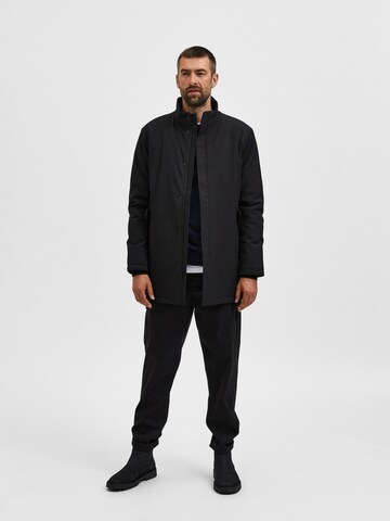 SELECTED HOMME Funkcionalna jakna 'Peel' | črna barva