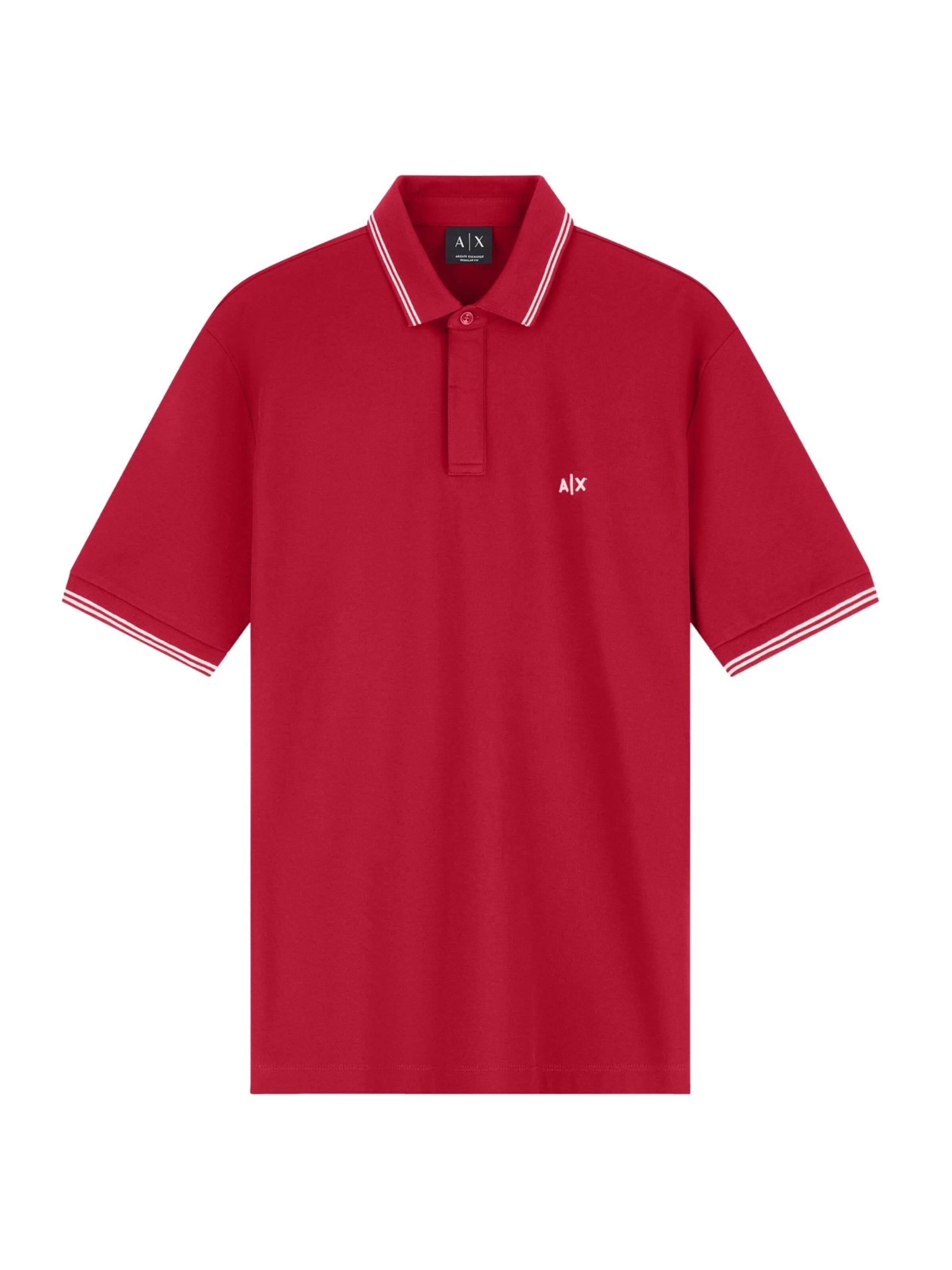 ARMANI EXCHANGE Shirt 'XM001287'‌‌‌‌ in Rot: Vorderseite